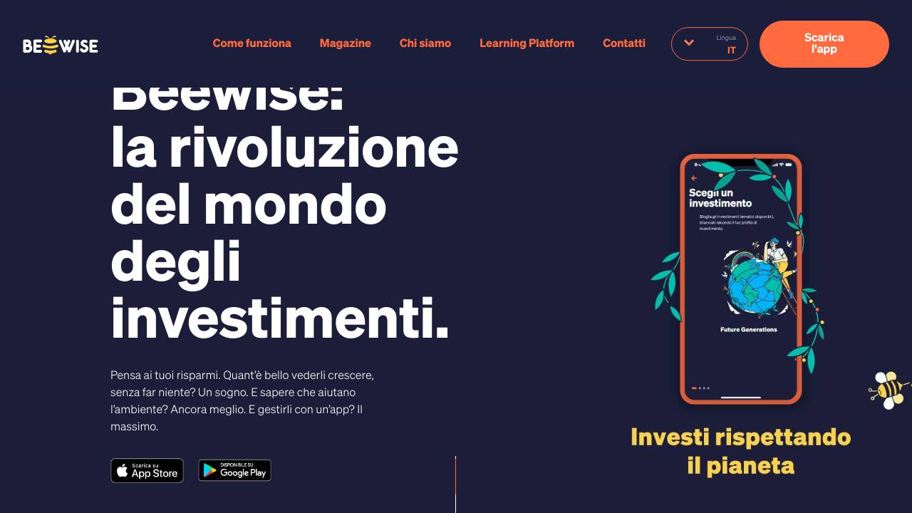 Homepage Beewise