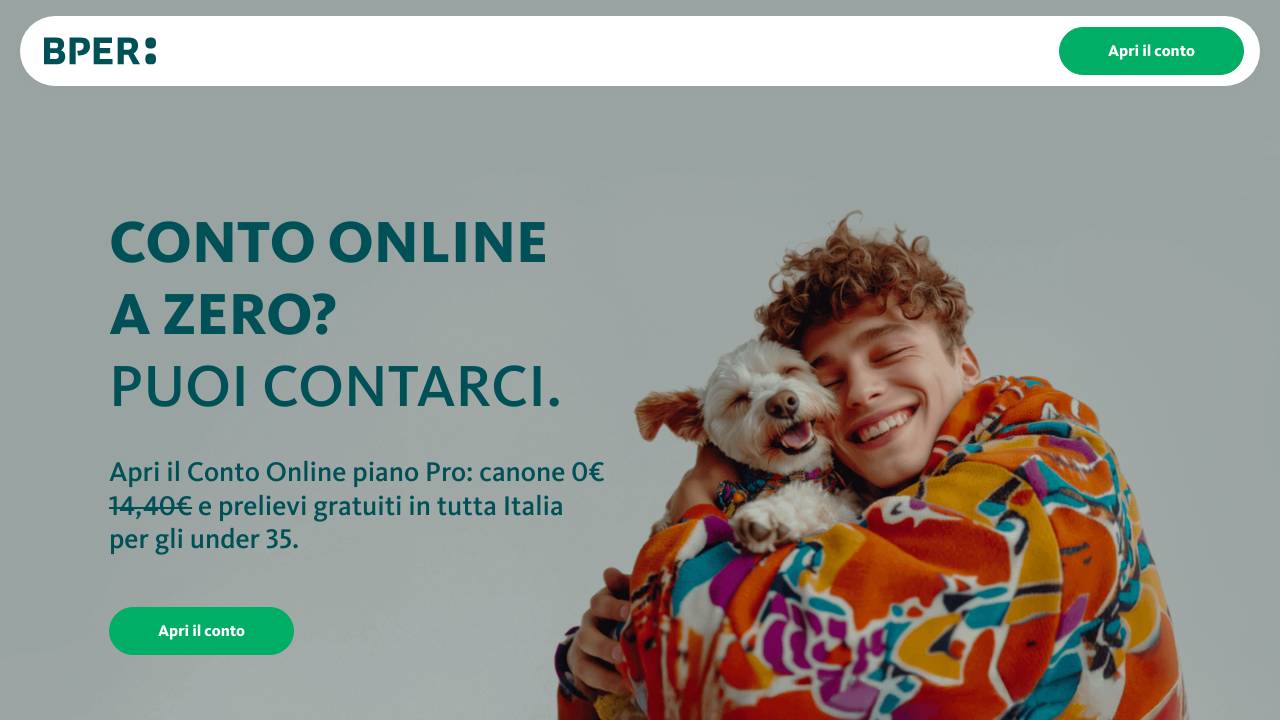 Homepage BPER On Demand