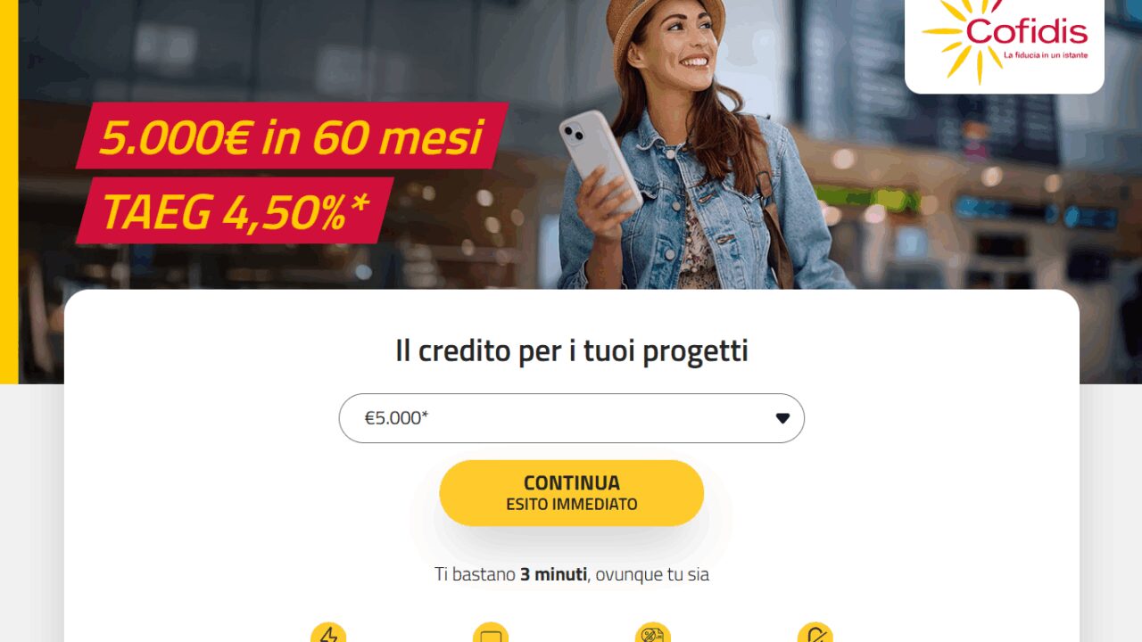 Homepage Cofidis