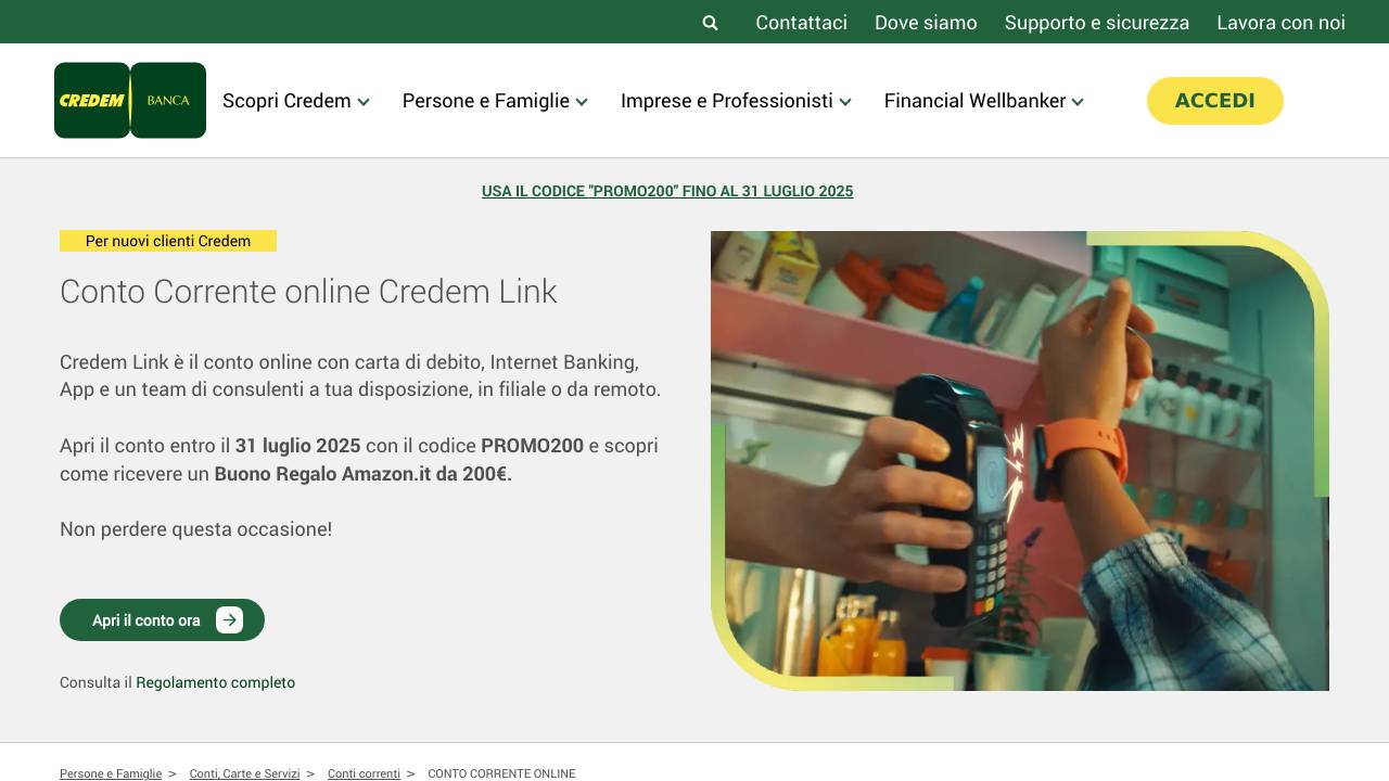 Homepage Credem Link