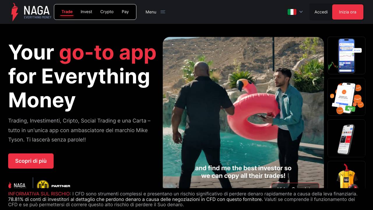 Homepage NAGA
