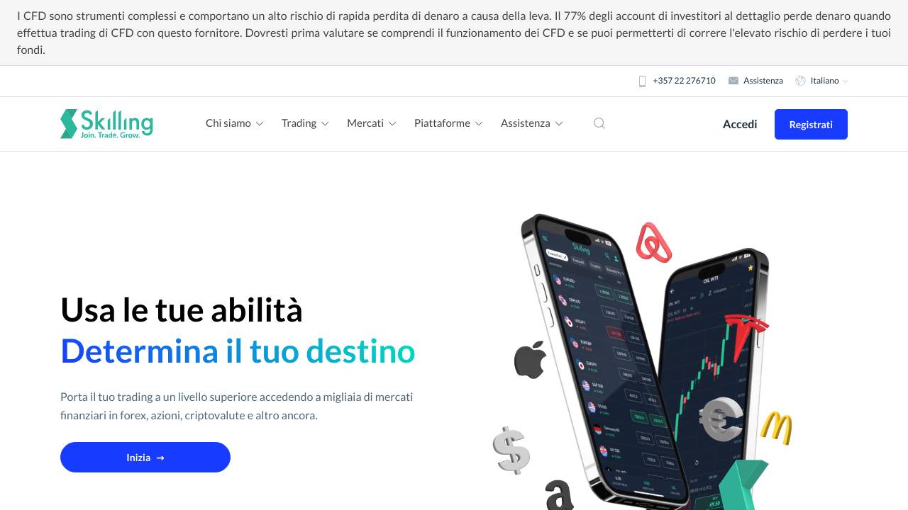 Homepage Skilling
