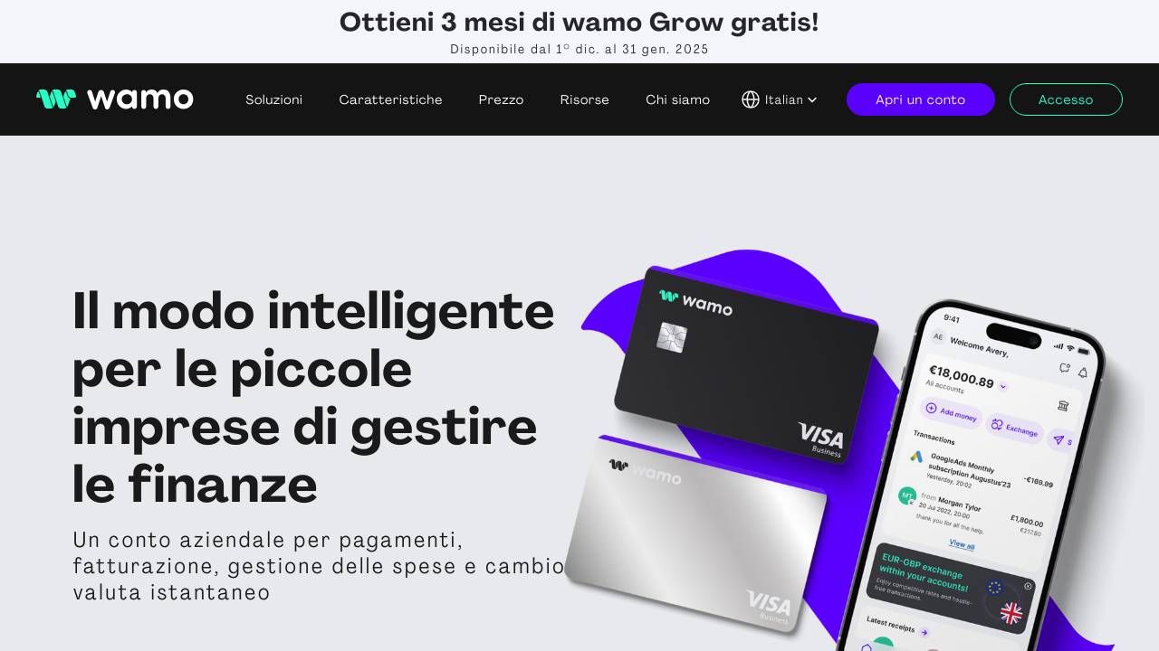 Homepage Wamo Pro