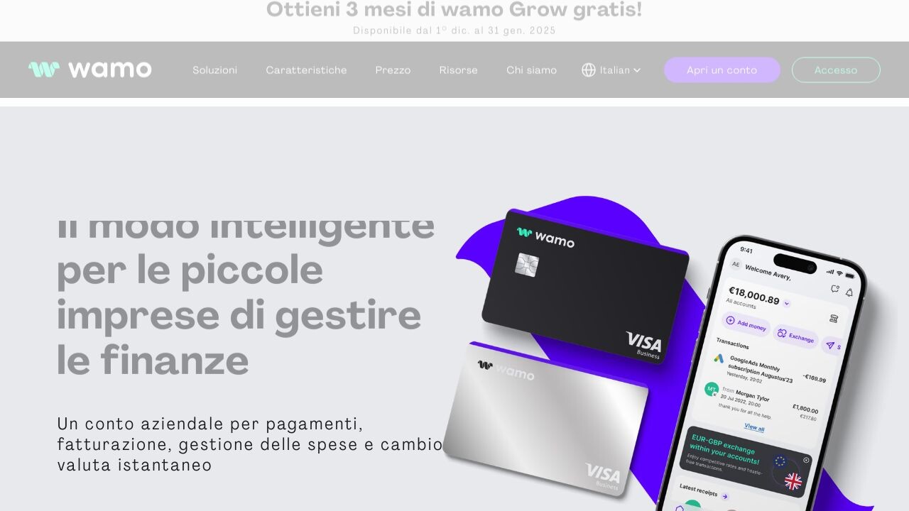 Homepage Wamo Start