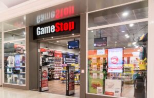 Negozio GameStop in un centro commerciale