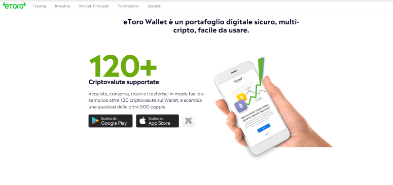 eToro Wallet nuovo