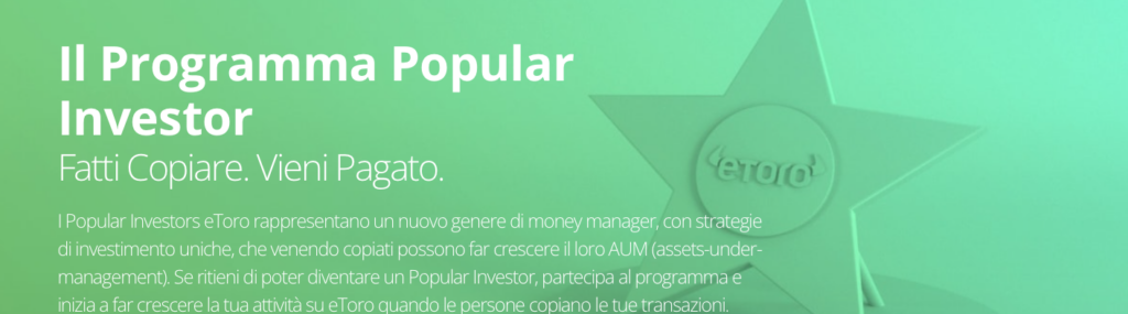 Programma Popular Investor