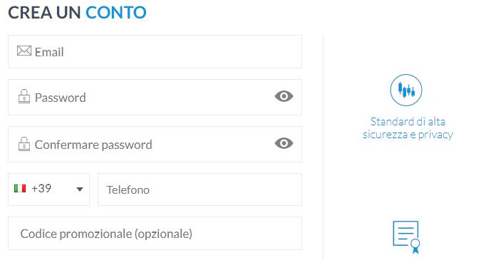 Apertura conto su Capex.com