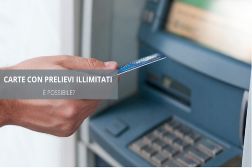 Carte con prelievi illimitati