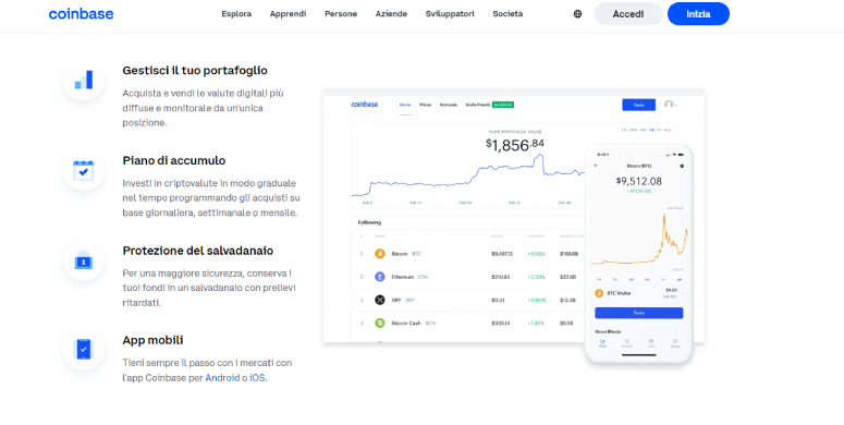 Come funziona Coinbase Exchange