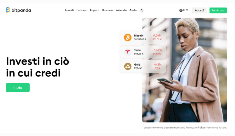 cos'è Bitpanda Italia