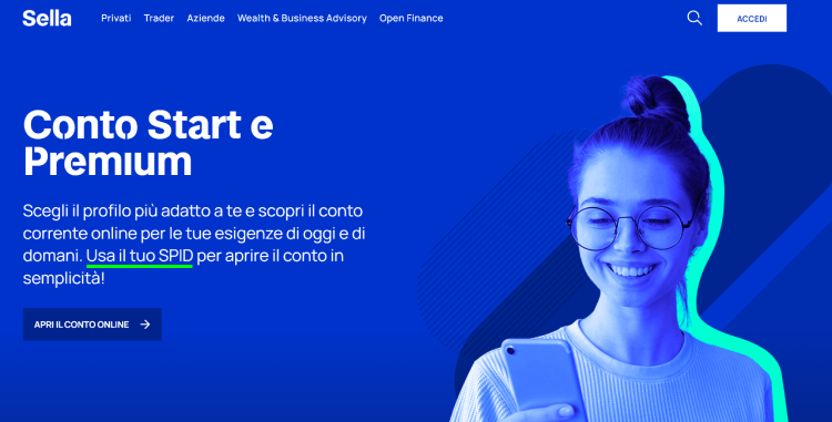 banca sella conto online spid