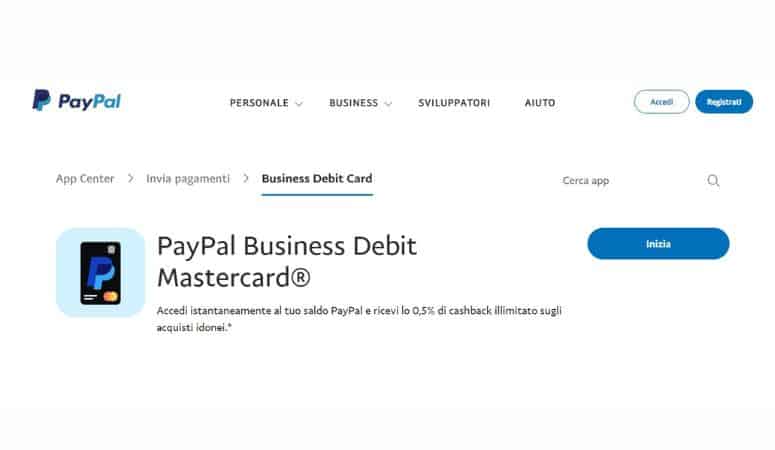 Come fare carta PayPal online