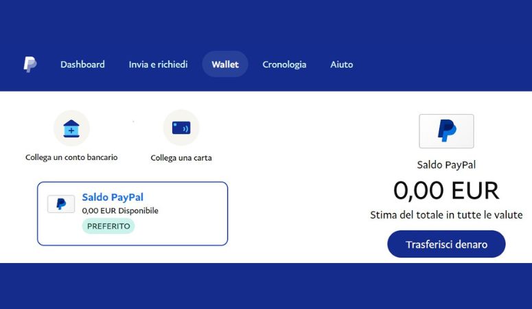 Come collegare una carta a PayPal