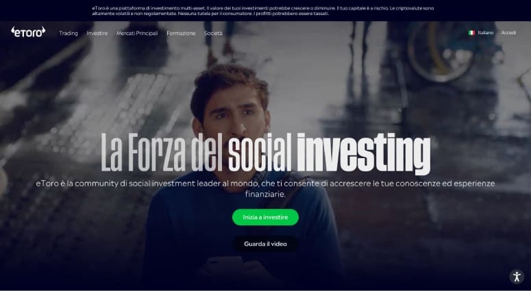 etoro broker borsa