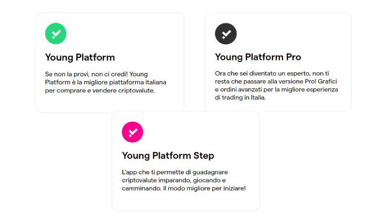 Servizi Young Platform