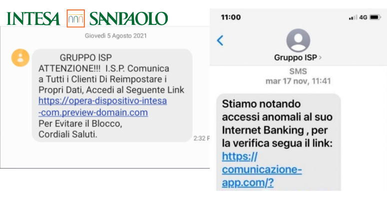 Smishing Gruppo ISP2