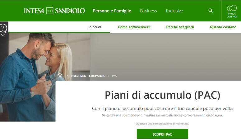 PAC Intesa Sanpaolo