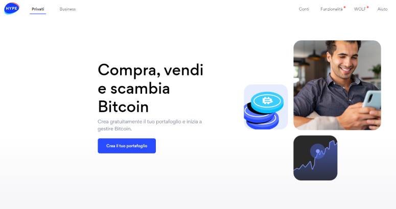 Acquista Bitcoin con HYPE