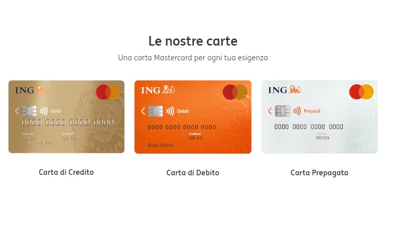 carte ing