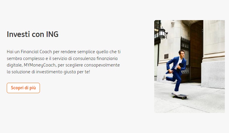 Conto Corrente Arancio investimenti