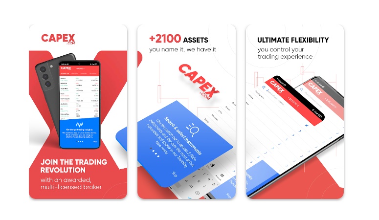 Capex app per criptovalute