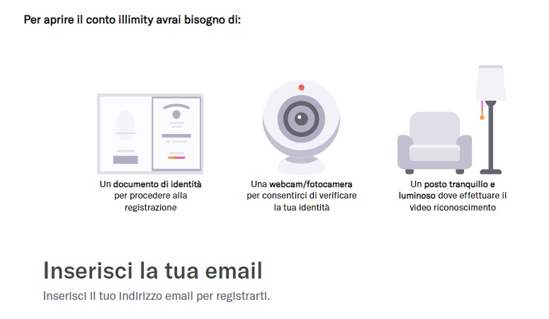 Apertura conto Illimity