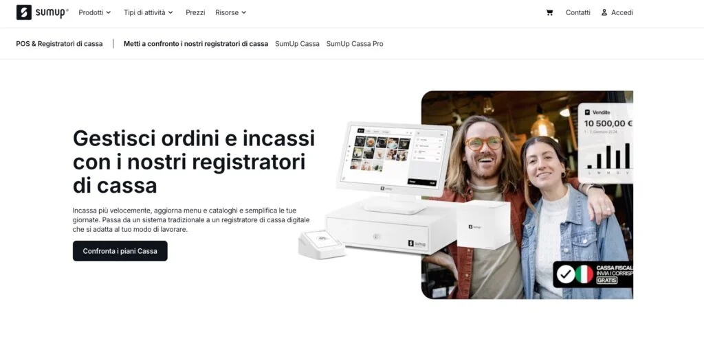 SumUp Cassa nuovo