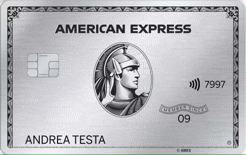 Carta American Express Platino