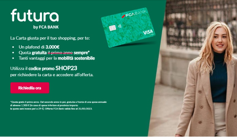 carta FCA Bank Futura