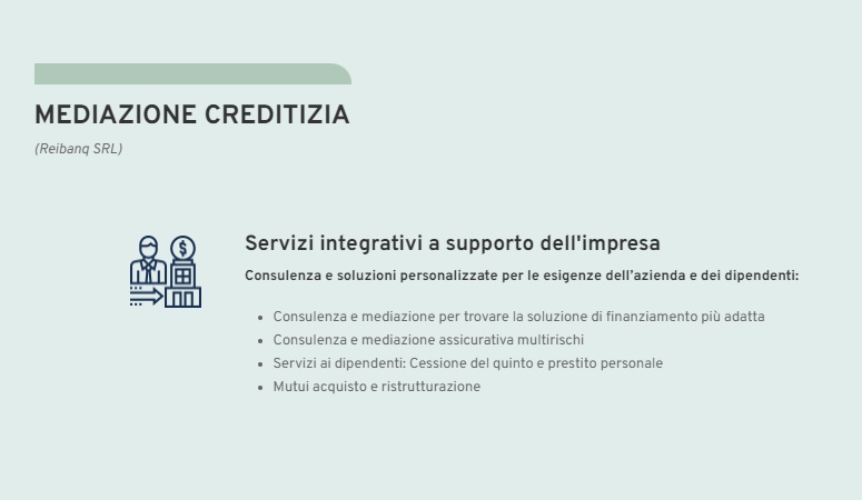 Mediazione creditizia