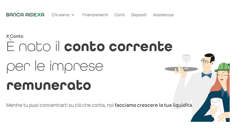 conto corrente remunerato banca adeixa