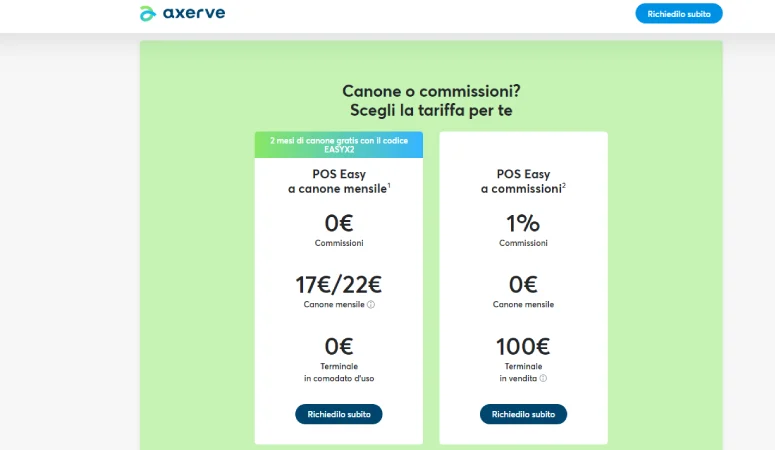 Tipologia di POS