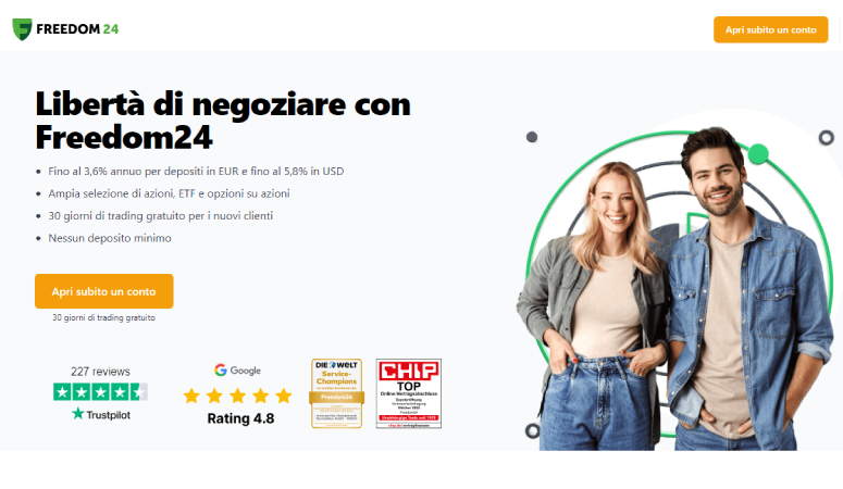 come funziona Freedom24