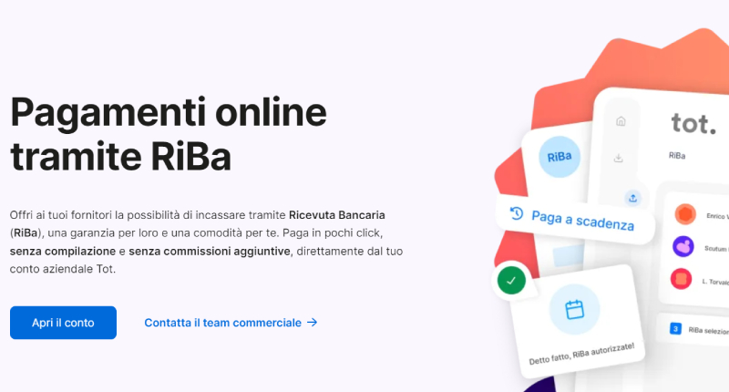 tot pagamenti riba