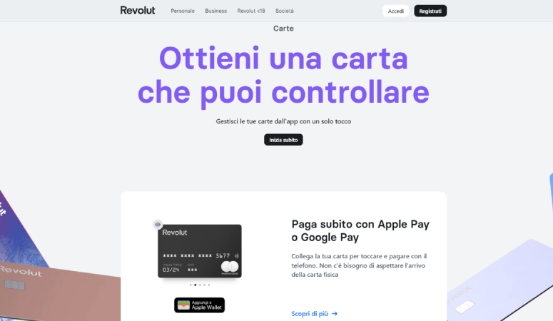 prepagate gratis Revolut