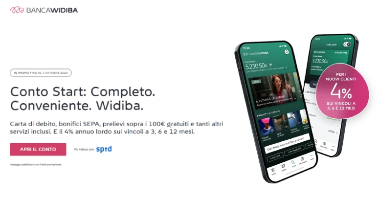 Conto Banca Widiba
