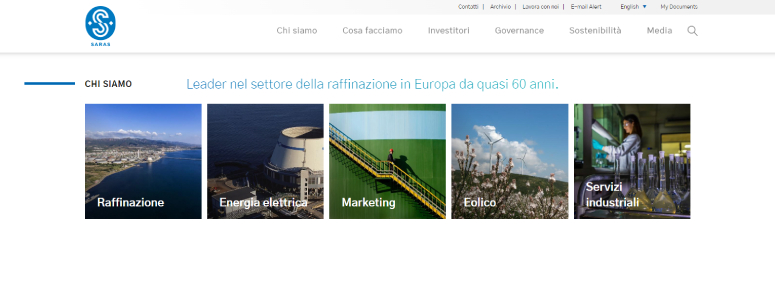Comparti società Saras