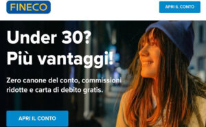 conto corrente fineco under 30