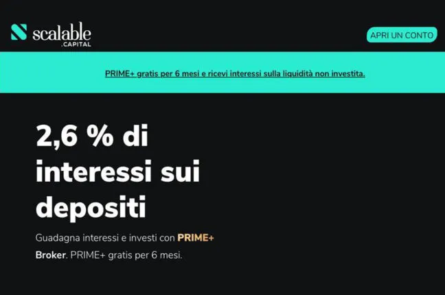 Conto Deposito Scalable Capital: come funziona e quanto rende