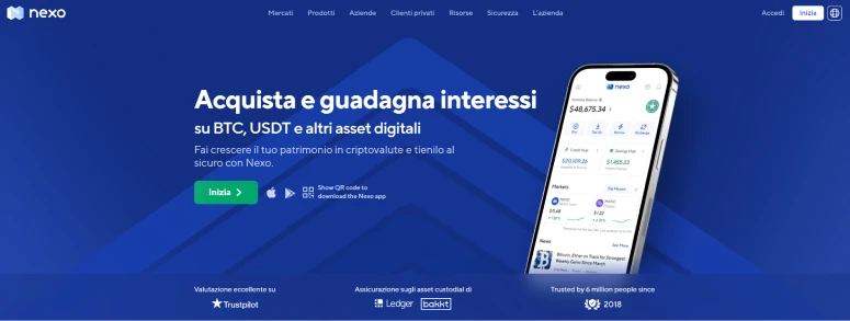 Cos'è la piattaforma Nexo