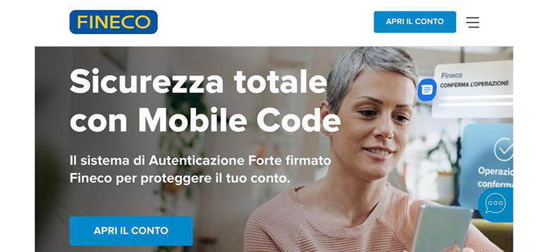 cos'è e come funziona mobile code fineco