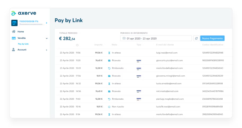 Come verificare i pagamenti online con Axerve Pay by link