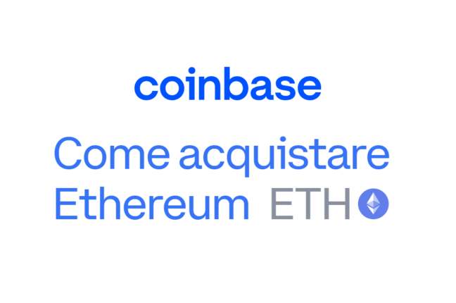 comprare ethereum coinbase