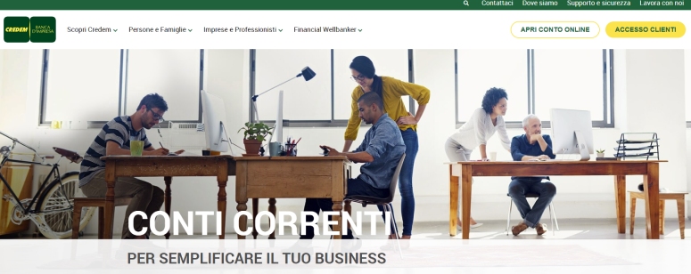 Conti business Banca Credem