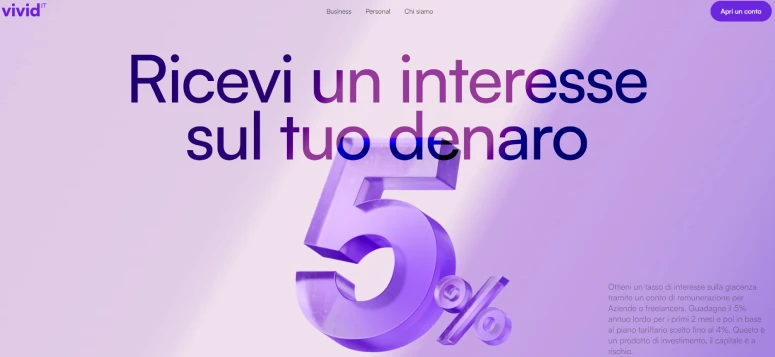 Bonus apertura Vivid Money