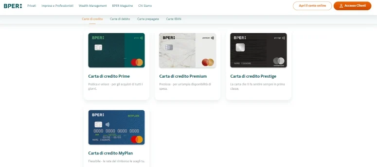 Carte BPER