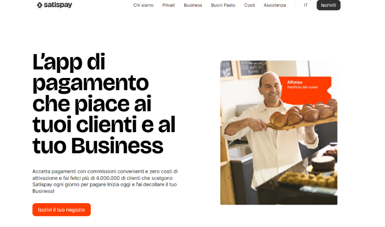 Come funziona Satispay Business