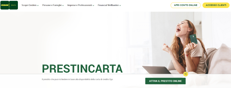 Prestincarta di Credem Link