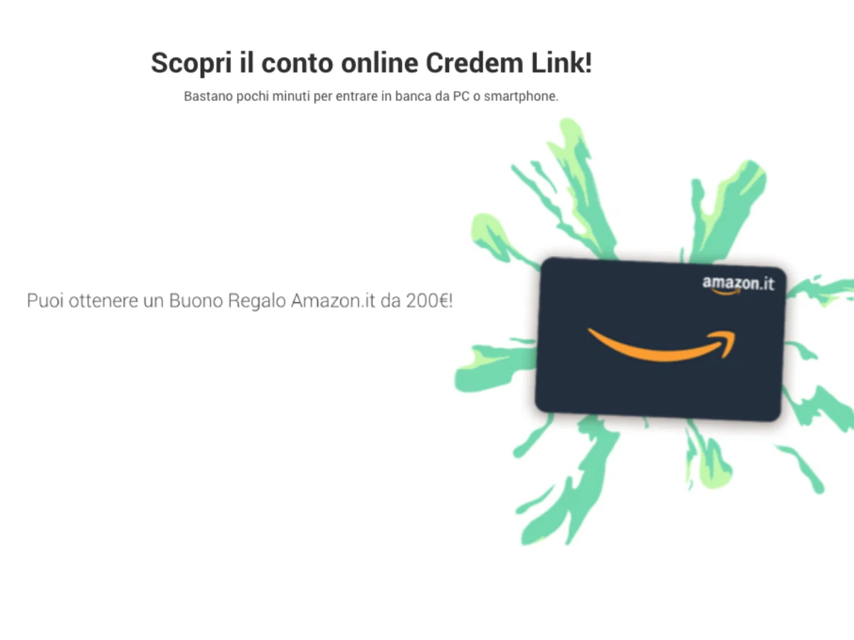Credem Buoni Amazon